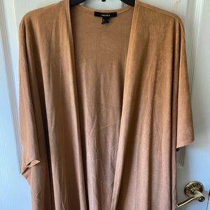 Forever 21 medium brown shrug